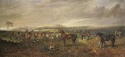 James Lynwood Palmer Riding Out on the Kingsclere Gallops oil painting artist